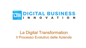 La Digital Transformation - Digital Business Innovation Srl