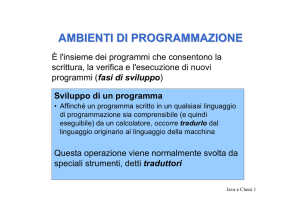 ambienti di programmazione