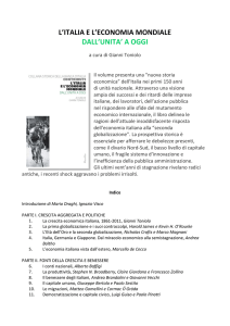 l`italia e l`economia mondiale dall`unita` a oggi