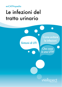 Le infezioni del tratto urinario
