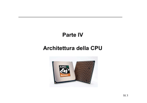 Architettura delle CPU