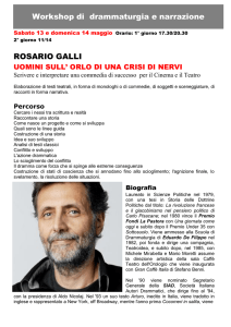 Rosario Galli - Drammaturgo, sceneggiatore, attore e regista