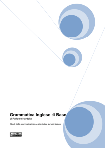 Grammatica Inglese di Base di Raffaele Nardella