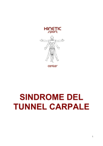 sindrome del tunnel carpale