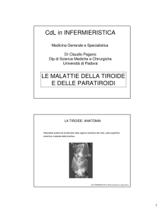 LE MALATTIE DELLA TIROIDE E DELLE