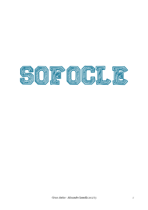 Sofocle e Tragedie - Didattica Digitale.org