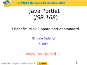 Java Portlet (JSR 168)
