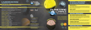Programma eventi 2017 al Planetario