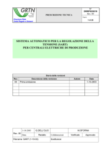 sistema automatico per la regolazione della tensione