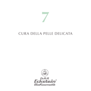 CURA DELLA PELLE DELICATA