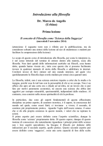 Intr-filo-1 - Filosofia Urbino