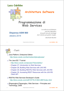 Programmazione di Web Services
