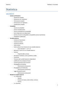 Statistica - Polinformatici