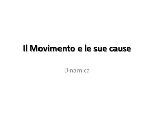 dinamica - Fisica per la Scuola