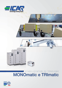 Brochure stabilizzatori di tensione