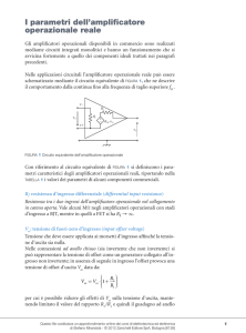 04-1 Parametri dell`amplificatore operazionale