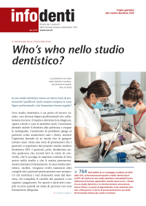 Who`s who nello studio dentistico?