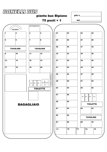 Pianta bus - Bonelli Bus