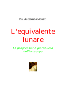 L`Equivalente Lunare