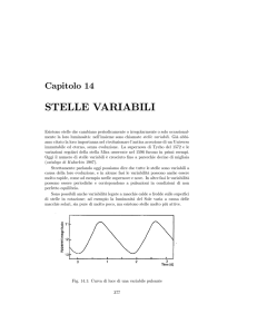 STELLE VARIABILI