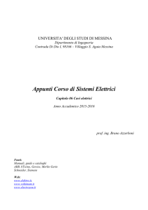 06-Cavi elettrici - Università degli Studi di Messina