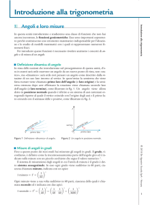 Introduzione alla trigonometria