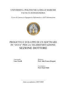 tesi Torelli Luca: progetto MedTel