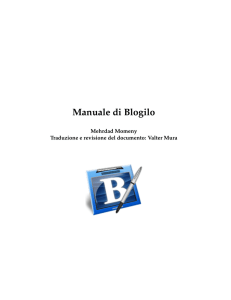 Manuale di Blogilo - KDE Documentation