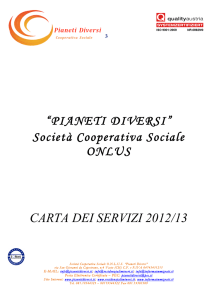 Società Cooperativa Sociale ONLUS CARTA DEI