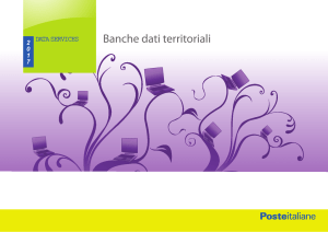 Banche dati territoriali