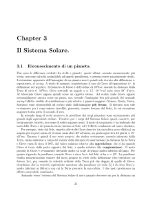 Il Sistema Solare - Dipartimento di Fisica