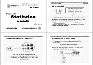 L9 Probabilità - Università di Macerata