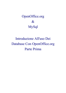 database di OpenOffice.