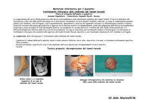 10 Dott Marinelli M sindrome del tunnel tarsale Materiale informativo