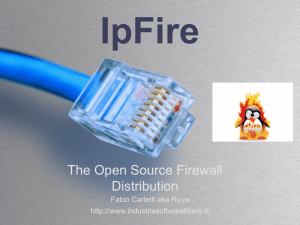 IpFire - Industria Italiana del Software Libero