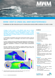 MWM: Venti e onde del Mar Mediterraneo