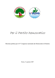 Per il Partito Democratico