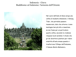 Indonesia - Giava Buddhismo ed Induismo: l`armonia dell`Oriente