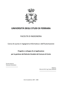 università degli studi di ferrara