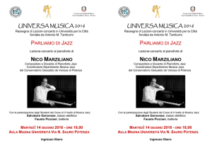 UNIVERSA MUSICA 2016 UNIVERSA MUSICA 2016