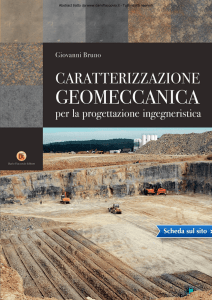 Caratterizzazione geomeccanica