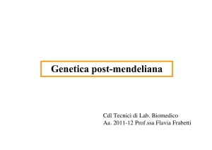 Genetica post-mendeliana
