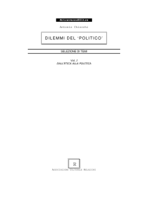 dilemmi del `politico`