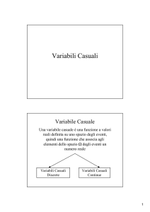 Variabili Casuali - Brigantaggio.net