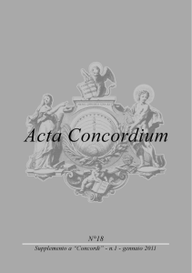 gennaio - Accademia dei Concordi