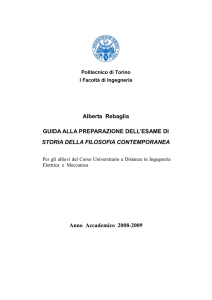 Guida alla preparazione dell`esame di Storia della