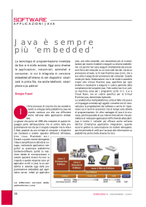 Java è sempre più `embedded`