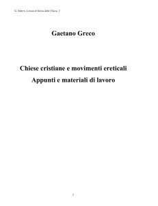 Gaetano Greco - Dipartimento di Storia