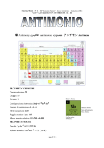 锑 Antimony نوﻣﯾﺗﻧﻷا Antimoine сурьма アンチモン Antimon