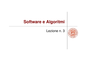 Software e Algoritmi